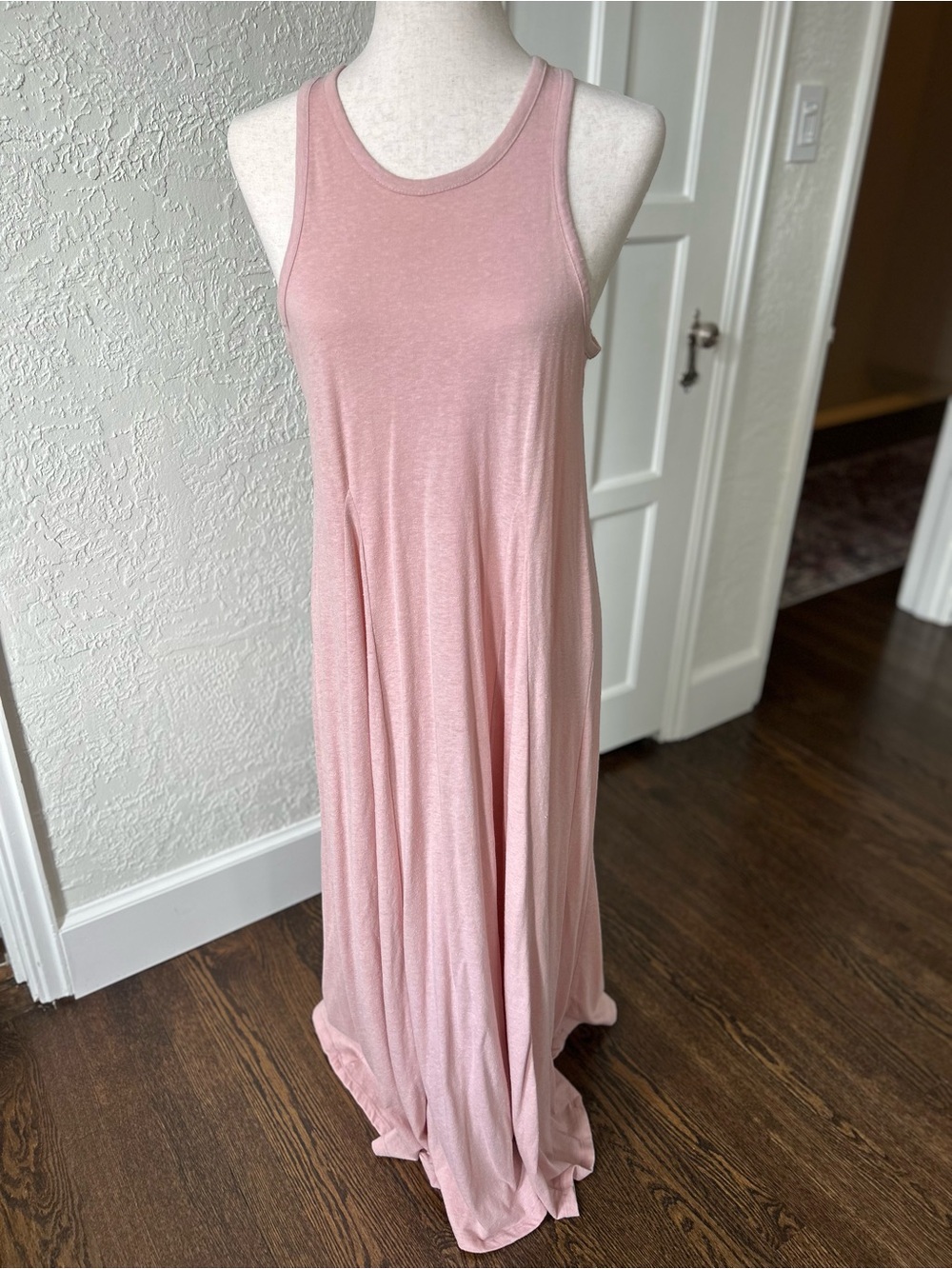 Z Supply Blush Pink Racerback Maxi Dress